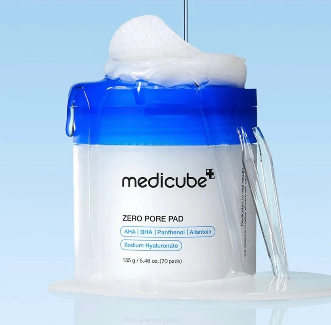 Medicube Zero Pore Pads – Exfoliating Toner Pads for Clear, Smooth, Pore‑Refined Skin 155G 70 pads (UK Stock)