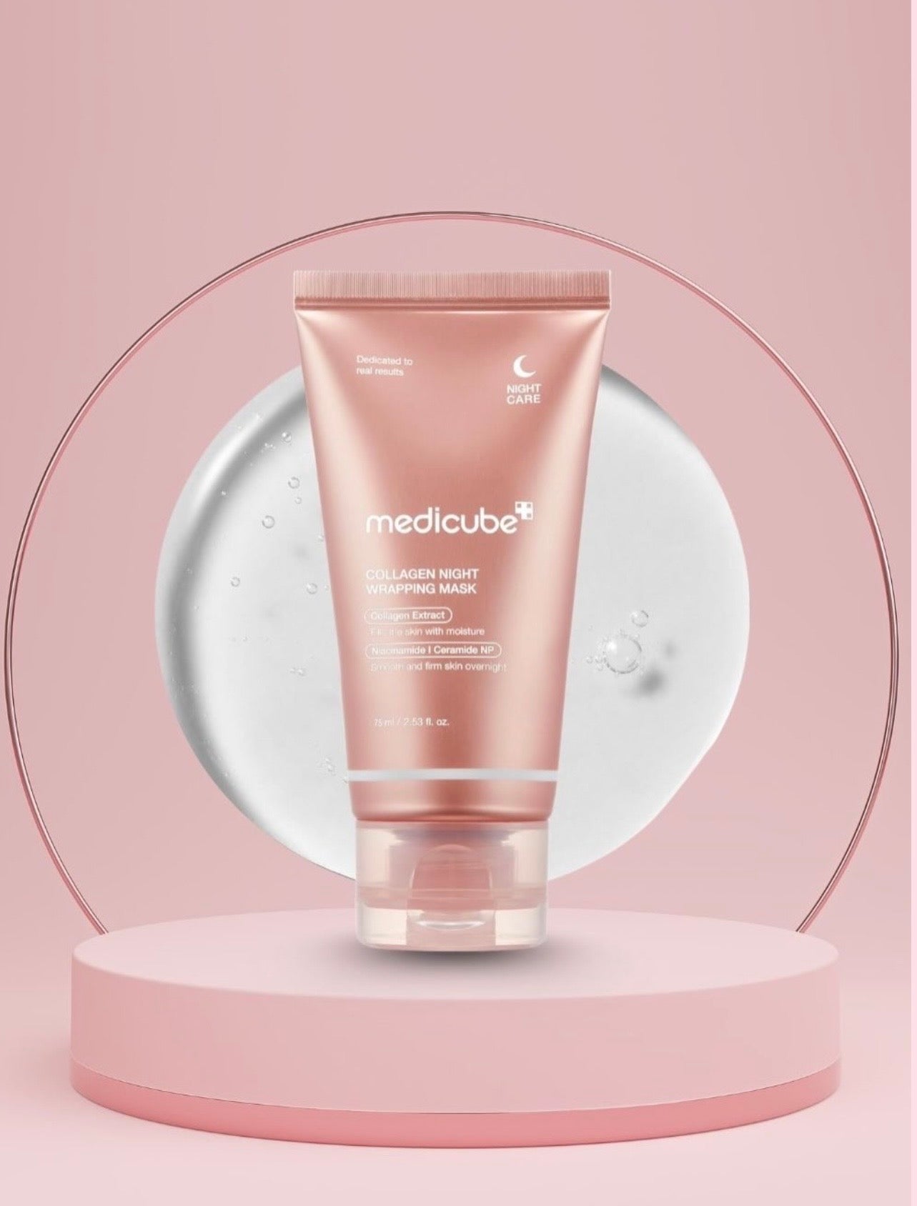 Medicube Collagen Night Wrapping Mask 75ml - Overnight Firming & Hydrating Sleeping Mask (UK Stock)